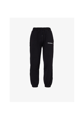 Mens Cole Buxton Cb Sportswear Logo-Print Cotton-Jersey Jogging Bottoms