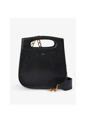 Womens Soeur Cheri Leather Cross-Body Bag