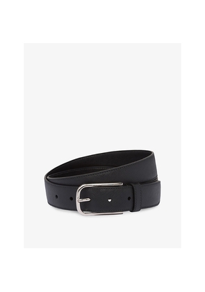 Mens Prada Logo-Embellished Leather Belt