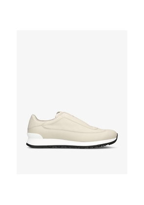 Mens John Lobb Lift Leather Low-Top Trainers