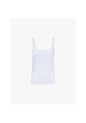 Womens We Are Tala Dyflx Square Neckline Stretch Recycled-Polyamide Top