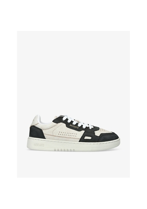 Womens Axel Arigato Dice Lo Leather and Woven Low-Top Trainers