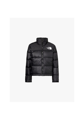 Womens The North Face 1996 Retro Brand-Embroidery Regular-Fit Shell-Down Jacket