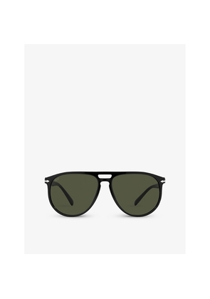 Persol Po3311S Pilot-Frame Acetate Sunglasses