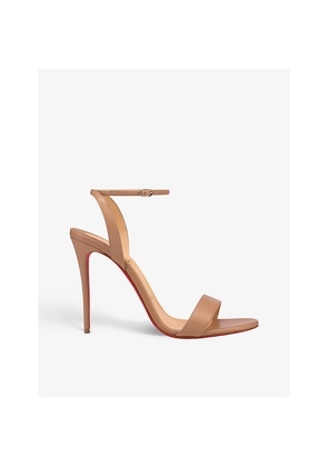 Womens Christian Louboutin Loubigirl 100 Leather Heeled Sandals