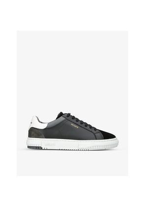 Mens Axel Arigato Atlas Contrast-Panel Leather and Suede Low-Top Trainers