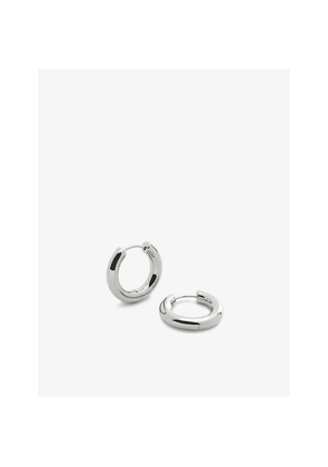 Womens Monica Vinader Essential Click Small Sterling-Silver Hoop Earrings