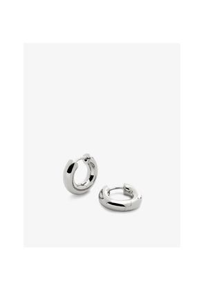 Womens Monica Vinader Essential Click Sterling-Silver Earrings