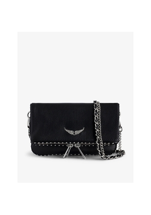 Womens Zadig&Voltaire Mini Rock Leather Clutch Bag