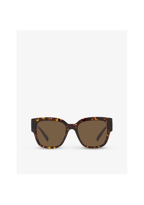 Womens Versace Ve4437U Pillow-Frame Acetate Sunglasses