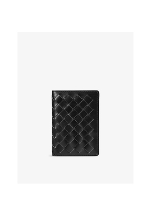 Womens Aspinal Of London Double Fold Leather Card Holder