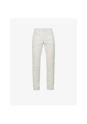 Mens Frame L'Homme Slim-Fit Slim-Leg Stretch-Woven Trousers
