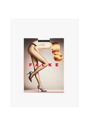 Womens Falke Dot 15 Denier Stretch-Knit Tights