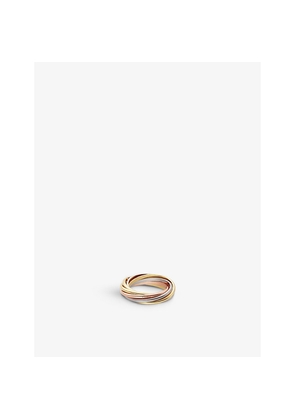 Cartier Trinity 18ct White-Gold, Rose-Gold and Yellow-Gold Ring