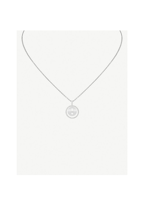 Messika Lucky Move 18ct White-Gold and Diamond Necklace