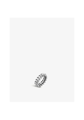Clash De Cartier Medium 18ct White-Gold Rhodium Ring