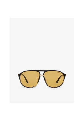 Tom Ford Tr001634 Bruce Square-Frame Polyamide Sunglasses