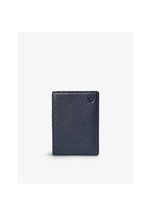 Womens Aspinal Of London Double Fold Leather Card Holder