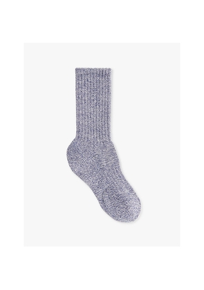 Womens Whistles Chunky Marl Crew-Length Stretch-Cotton Socks