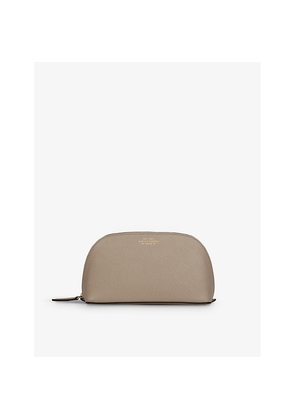Smythson Panama Leather Cosmetic Case