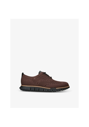 Mens Cole Haan Zerøgrand Wingtip Stitchlite Knitted Oxford Shoes