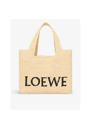 Womens Loewe x Paula's Ibiza Small Raffia Tote Bag