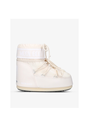 Womens Moon Boot Icon Low 2 Lace-Up Nylon Ankle Snow Boots