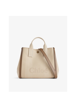Womens Chloe Carry Medium Canvas Tote Bag