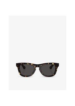 Womens Burberry Be4426 Square-Frame Tortoiseshell Acetate Sunglasses