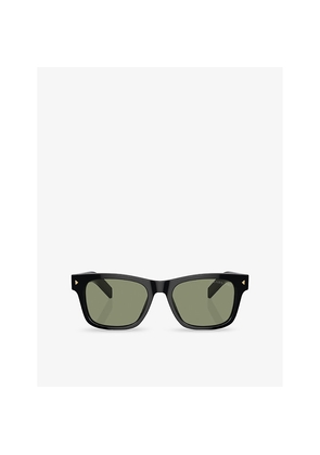 Prada Pr A17S Square-Frame Acetate Sunglasses