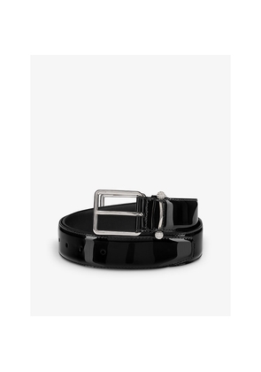 Mens Christian Louboutin Chambeliss Patent-Leather Belt