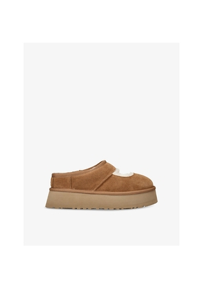 Womens UGG Bea Suede Mary-Jane Slippers