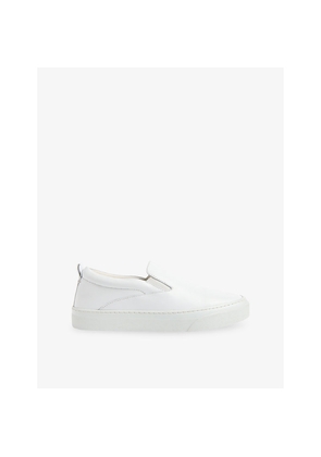 Womens Whistles Kinsley Slip-On Low-Top Leather Trainers