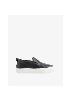 Womens Whistles Kinsley Slip-On Low-Top Leather Trainers