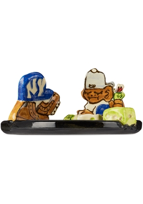 Handle With Care by Christian Moses Black Six Five Character 2 Incense Holder