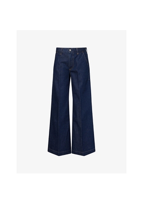 Womens Citizens Of Humanity x Argent Beverly Bootcut-Leg Mid-Rise Jeans