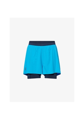 Womens On 3' Performance 2-In-1 Stretch-Woven Shorts