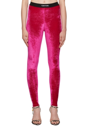 TOM FORD Pink Signature Leggings