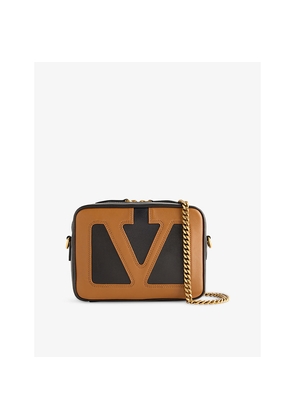 Mens Valentino Garavani Viva Superstar Leather Cross Body Bag