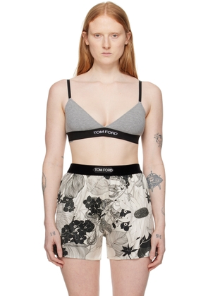 TOM FORD Gray Signature Bra