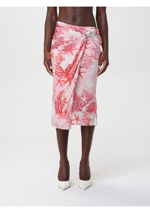Skirt VERSACE Woman color Pink