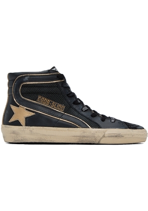 Golden Goose SSENSE Exclusive Black Slide Sneakers