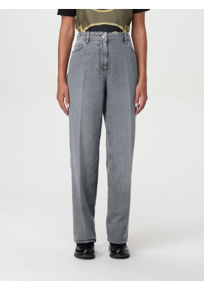 Jeans VERSACE Woman color Grey