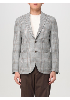 Jacket LUIGI BIANCHI Men color Grey