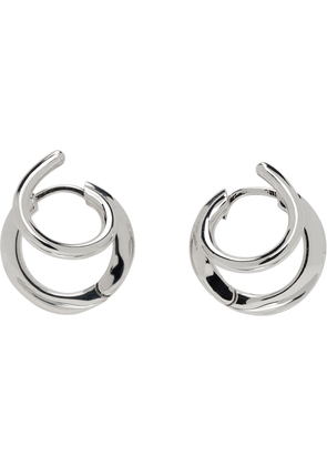 Panconesi Silver Stellar Hoop Earrings