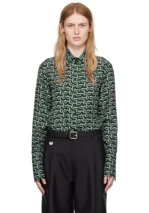 Burberry Green 'B' Shirt