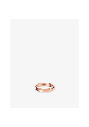 Mens Cartier D'Amour 3.5mm 18ct Rose-Gold Wedding Ring