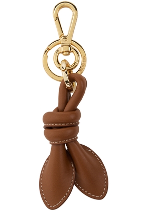 JACQUEMUS Tan Les Classiques 'Le Porte Cles Tournis' Keychain