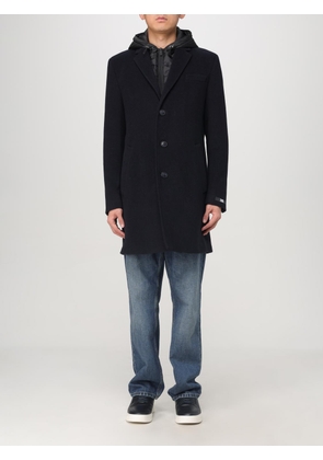 Coat KARL LAGERFELD Men color Blue