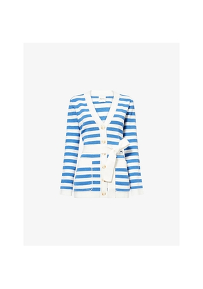 Womens Posse Ari Stripe Knitted Cardigan